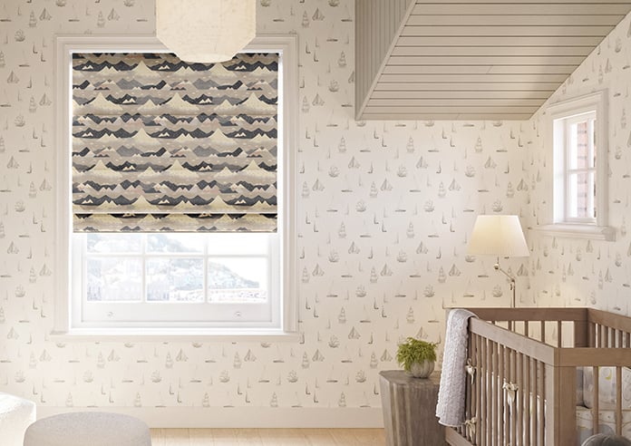 Serene Summit, Breeze - Motorised Roman Blind - Image 3